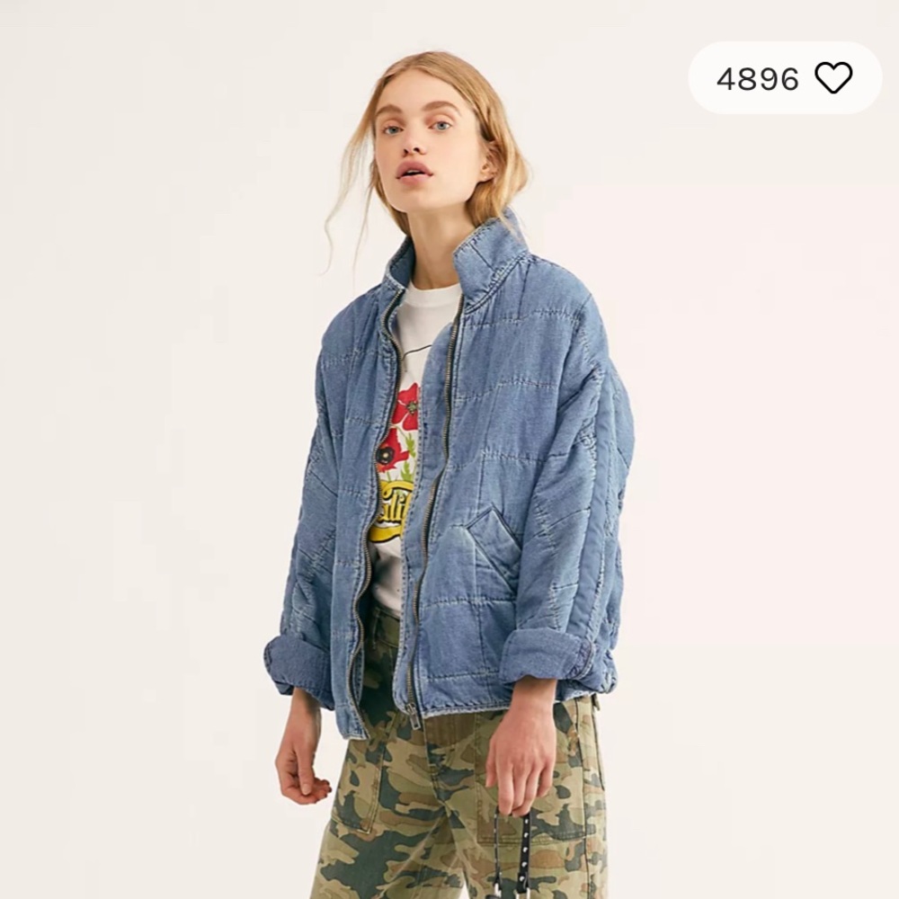 Free people denim jacket